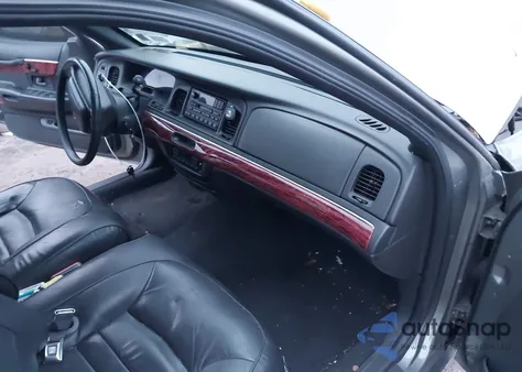 2000 Mercury Grand Marquis Ls из США, поврежденный, VIN 2MEFM75W1YX667546